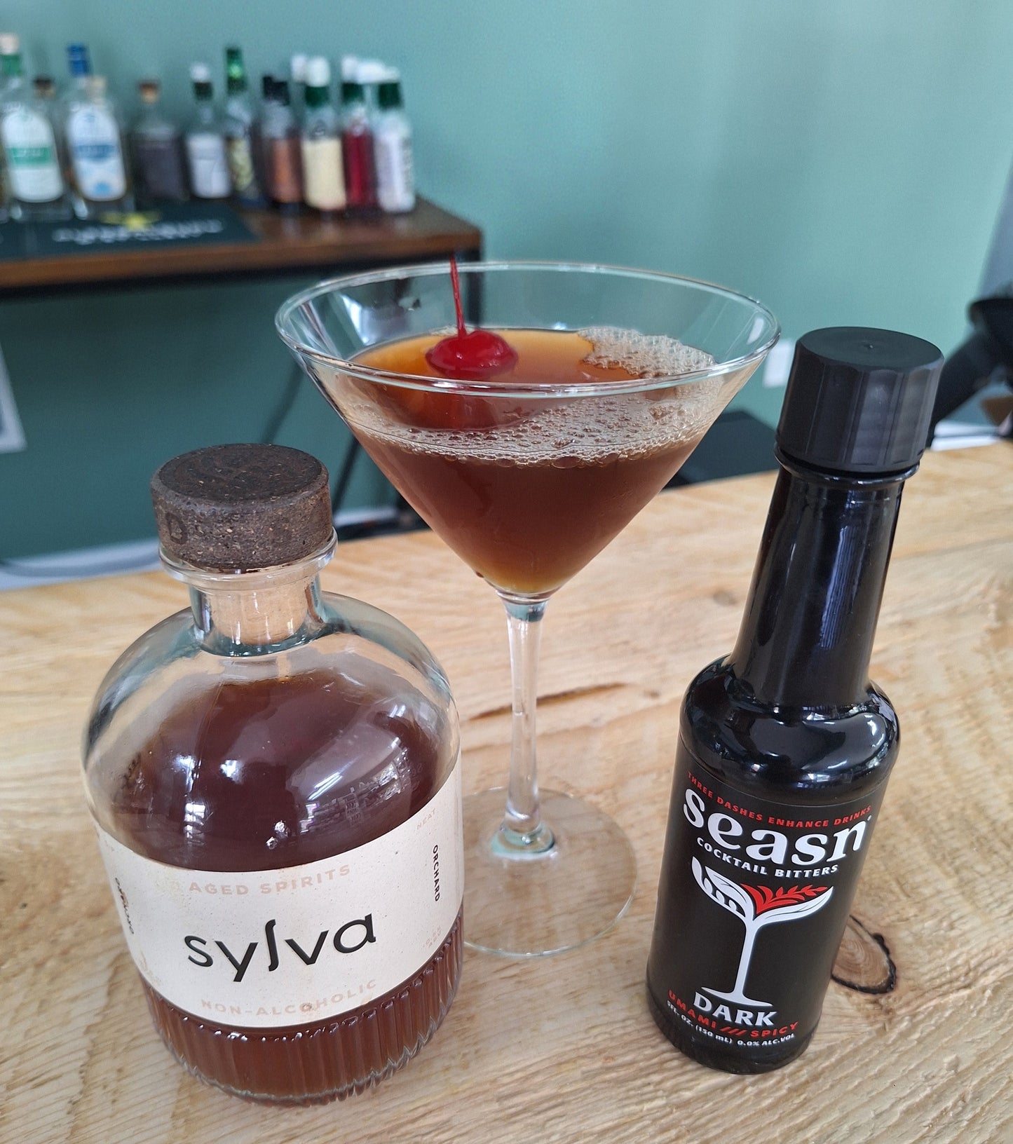 Elevated Alcohol Free Manhattan